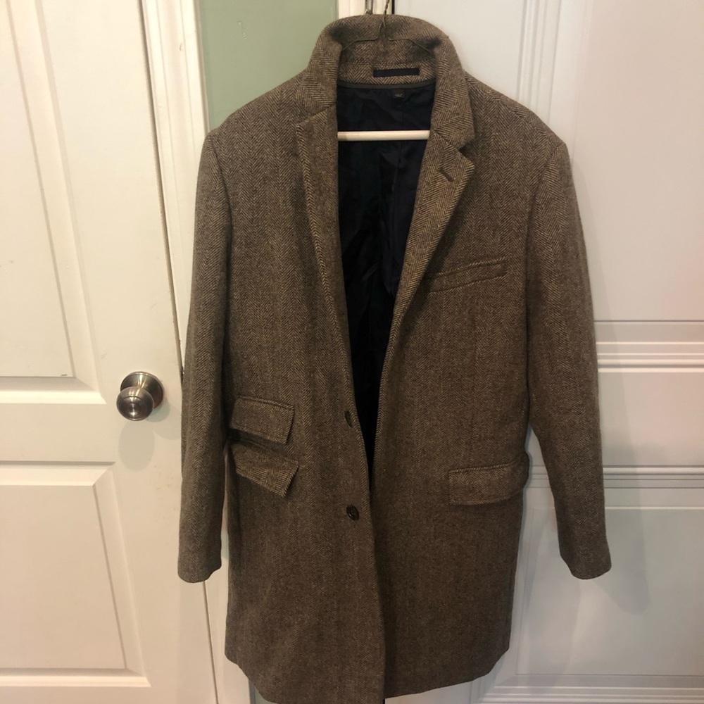 JCrew Wool Coat Size Medium